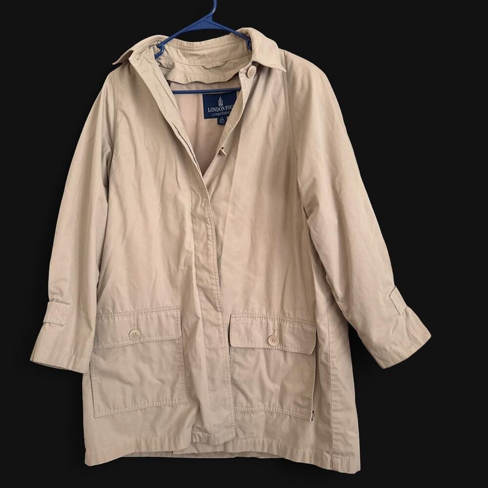 London fog trench coat